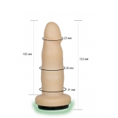 Телесная насадка Harness - 13,3 см. - LOVETOY (А-Полимер) - купить с доставкой в Ангарске