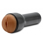 Коричневый мастурбатор-вагина Feel Stroker - Kiiroo - в Ангарске купить с доставкой