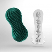 Мастурбатор Tenga Flex Fizzy Green - Tenga - в Ангарске купить с доставкой