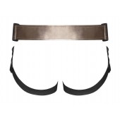 Бронзовый пояс для насадок Curious Harness - Strap-on-me - купить с доставкой в Ангарске