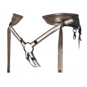 Бронзовый пояс для насадок Desirous Harness - Strap-on-me - купить с доставкой в Ангарске