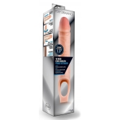 Телесная насадка на пенис 10 Inch Cock Sheath Extender - 25 см. - Blush Novelties - в Ангарске купить с доставкой