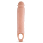 Телесная насадка на пенис 11.5 Inch Cock Sheath Penis Extender - 29,2 см. - Blush Novelties - в Ангарске купить с доставкой