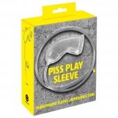 Прозрачная насадка на пенис Piss Play Sleeve для игр с мочеиспусканием - Orion - купить с доставкой в Ангарске