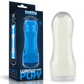 Светящийся в темноте мастурбатор Lumino Play Masturbator Pocketed - Lovetoy - в Ангарске купить с доставкой