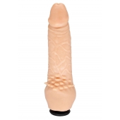 Телесная насадка-фаллос с шипами для массажа клитора - 17,8 см. - LOVETOY (А-Полимер) - купить с доставкой в Ангарске