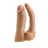 Двойная насадка для страпона Харнесс - 15 см. - LOVETOY (А-Полимер) - купить с доставкой в Ангарске