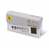 Презервативы Sagami Original 0.02 L-size увеличенного размера - 5 шт. - Sagami - купить с доставкой в Ангарске