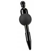 Черный уретральный вибростимулятор Vibrating Penis Plug - Orion - купить с доставкой в Ангарске