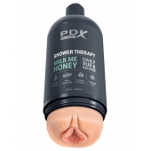 Телесный мастурбатор-вагина Shower Therapy Milk Me Honey - Pipedream - в Ангарске купить с доставкой