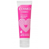 Возбуждающий гель на водно-силиконовой основе Cosmo Vibro с ароматом земляники - 50 гр. - Биоритм - купить с доставкой в Ангарске