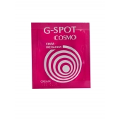Стимулирующий интимный крем для женщин Cosmo G-spot - 2 гр. - Биоритм - купить с доставкой в Ангарске