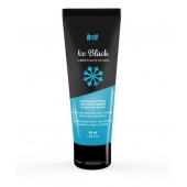 Лубрикант на водной основе Ice Black с ледяным эффектом - 50 мл. - INTT - купить с доставкой в Ангарске