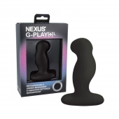 Черная вибровтулка Nexus G-Play+ L - Nexus Range - в Ангарске купить с доставкой