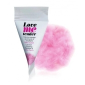 Съедобное согревающее массажное масло Love Me Tender Cotton Candy с ароматом сладкой ваты - 10 мл. - Love to Love - купить с доставкой в Ангарске