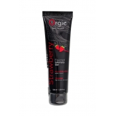 Интимный гель на водной основе Lube Tube Strawberry с клубничным вкусом - 100 мл. - ORGIE - купить с доставкой в Ангарске