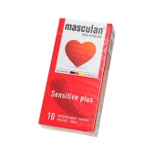 Презервативы Masculan Sensitive plus - 10 шт. - Masculan - купить с доставкой в Ангарске
