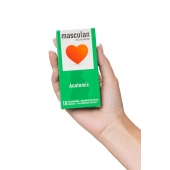 Презервативы анатомической формы Masculan Anatomic - 10 шт. - Masculan - купить с доставкой в Ангарске