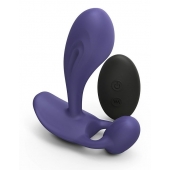 Темно-синий вибромассажер Witty P G Vibrator with Remote Control - Love to Love - в Ангарске купить с доставкой