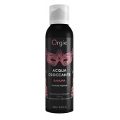 Хрустящая пенка для массажа Orgie Acqua Croccante Sakura с ароматом сакуры - 150 мл. - ORGIE - купить с доставкой в Ангарске