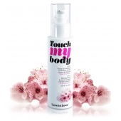 Силиконовый лубрикант 2-в-1 Touch My Body с ароматом вишнёвого цвета - 100 мл. - Love to Love - купить с доставкой в Ангарске