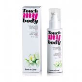 Силиконовый лубрикант 2-в-1 Touch My Body с ароматом моной - 100 мл. - Love to Love - купить с доставкой в Ангарске