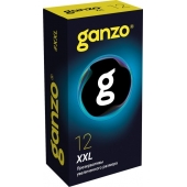 Презервативы увеличенного размера Ganzo XXL - 12 шт. - Ganzo - купить с доставкой в Ангарске