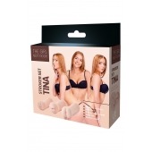Набор из 3 мастурбаторов The Girl Next Door Tina - Dream Toys - в Ангарске купить с доставкой
