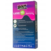 Набор презервативов Bolt Condoms - Luxe - купить с доставкой в Ангарске