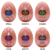Набор из 6 мастурбаторов-яиц Tenga Egg Variety Pack V - Tenga - в Ангарске купить с доставкой
