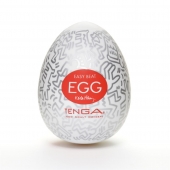 Мастурбатор-яйцо Keith Haring EGG PARTY - Tenga - в Ангарске купить с доставкой