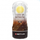 Прозрачный текстурированный мастурбатор Vacuum Cup Masturbator Stellar - Baile - в Ангарске купить с доставкой