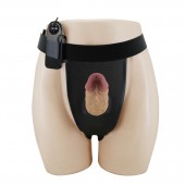 Полый вибрострапон на регулируемых трусиках Draven - 17,5 см. - Baile - купить с доставкой в Ангарске