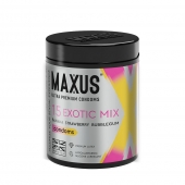 Цветные ароматизированные презервативы MAXUS Exotic Mix - 15 шт. - Maxus - купить с доставкой в Ангарске