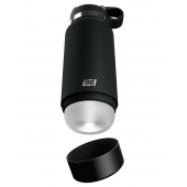 Черный мастурбатор в виде бутылки Fap Flask - Pipedream - в Ангарске купить с доставкой