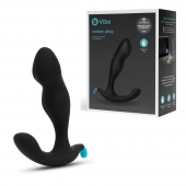 Черный утяжеленный анальный стимулятор Rocker Plug - 12 см. - b-Vibe - в Ангарске купить с доставкой