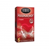 Гладкие презервативы Domino Harmony - 6 шт. - Domino - купить с доставкой в Ангарске