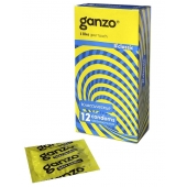 Классические презервативы с обильной смазкой Ganzo Classic - 12 шт. - Ganzo - купить с доставкой в Ангарске