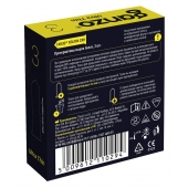 Ультратонкие презервативы Ganzo Ultra thin - 3 шт. - Ganzo - купить с доставкой в Ангарске
