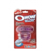 Фиолетовое эрекционное виброкольцо OWOW PURPLE - Screaming O - в Ангарске купить с доставкой