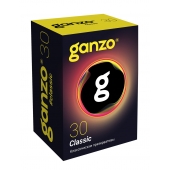 Классические презервативы с обильной смазкой Ganzo Classic - 30 шт. - Ganzo - купить с доставкой в Ангарске