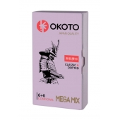 Презервативы OKOTO Mega Mix - 12 шт. - Sitabella - купить с доставкой в Ангарске