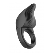 Черное эрекционное виброкольцо Vibro Lust Ring - MALESATION - в Ангарске купить с доставкой