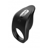 Черное эрекционное виброкольцо Vibro Lust Ring - MALESATION - в Ангарске купить с доставкой
