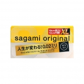 Презервативы увеличенного размера Sagami Original 0.02 XL-size - 12 шт. - Sagami - купить с доставкой в Ангарске