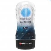 Прозрачный текстурированный мастурбатор Vacuum Cup Masturbator Planet - Baile - в Ангарске купить с доставкой