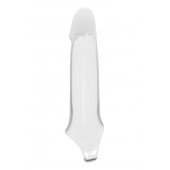 Прозрачная насадка-удлинитель 6.6’’ Extender With Ball Strap - 17,3 см. - Dream Toys - в Ангарске купить с доставкой