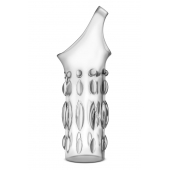 Прозрачная насадка на пенис Stretchy Studded Penis Sleeve Ring - Blush Novelties - в Ангарске купить с доставкой