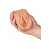 Маструбатор-вагина с вибрацией Soft   Wet Renata Realistic Tan Masturbator - Blush Novelties - в Ангарске купить с доставкой