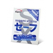 Презерватив Sagami Xtreme Ultrasafe с двойным количеством смазки - 1 шт. - Sagami - купить с доставкой в Ангарске